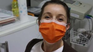 Nurse With Mask on