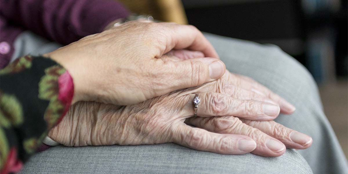 Care home residents at the fleet care home