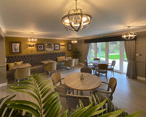 Dining Room at The Fleet Care Home