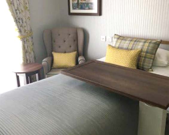 bedrooms at the fleet care home