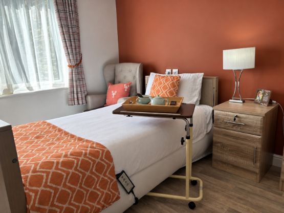 Bedroom at The Fleet Care Home