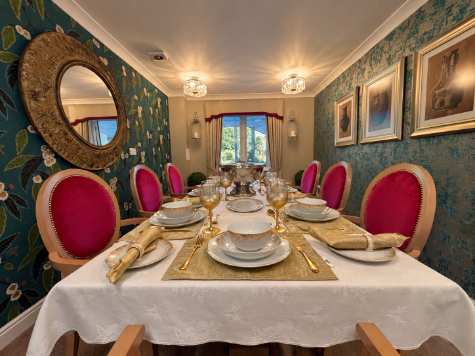 Private dining area at The Fleet Care Home