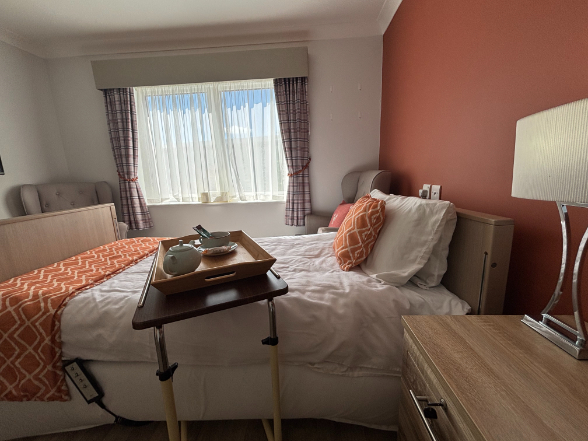 Bedroom at the Fleet Care Home