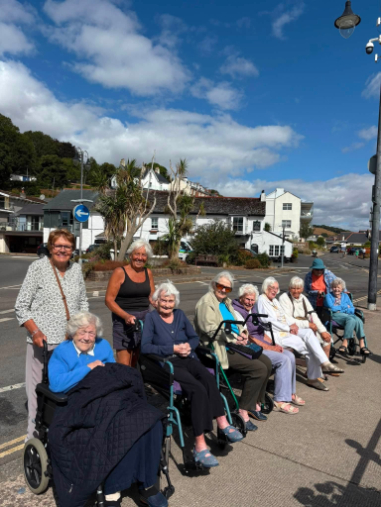 the fleet residents on an outing